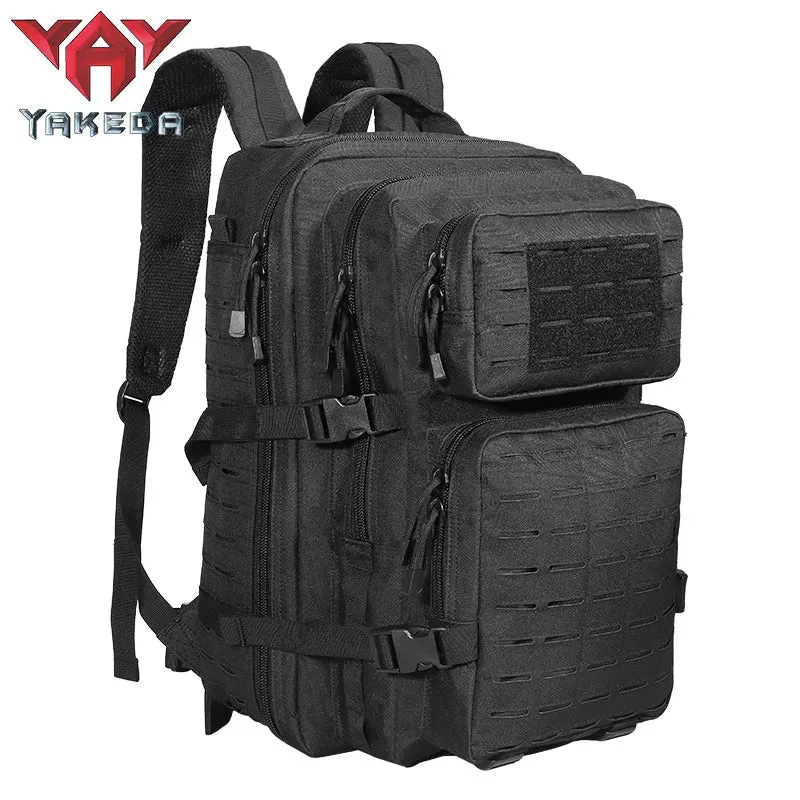 GB-0065 Mountaineering Military Tactical Backpack Men's Hiking Sports Backpack Camouflage System 3P Outdoor Bag 45L