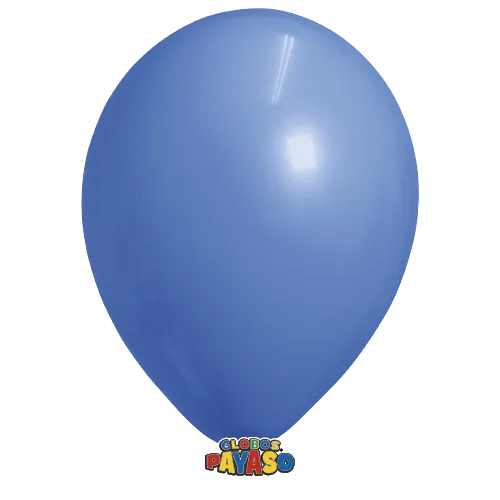 Globos Payaso 10in Balloon Pastel Dark Blue 50ct