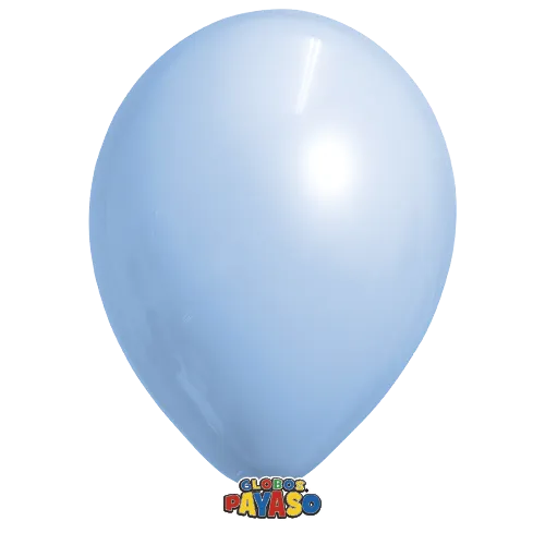 Globos Payaso 10in Balloon Pastel Light Blue 50ct