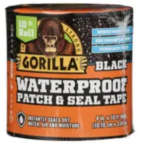 Gorilla Waterproof Patch & Seal Tape 4" x 10'