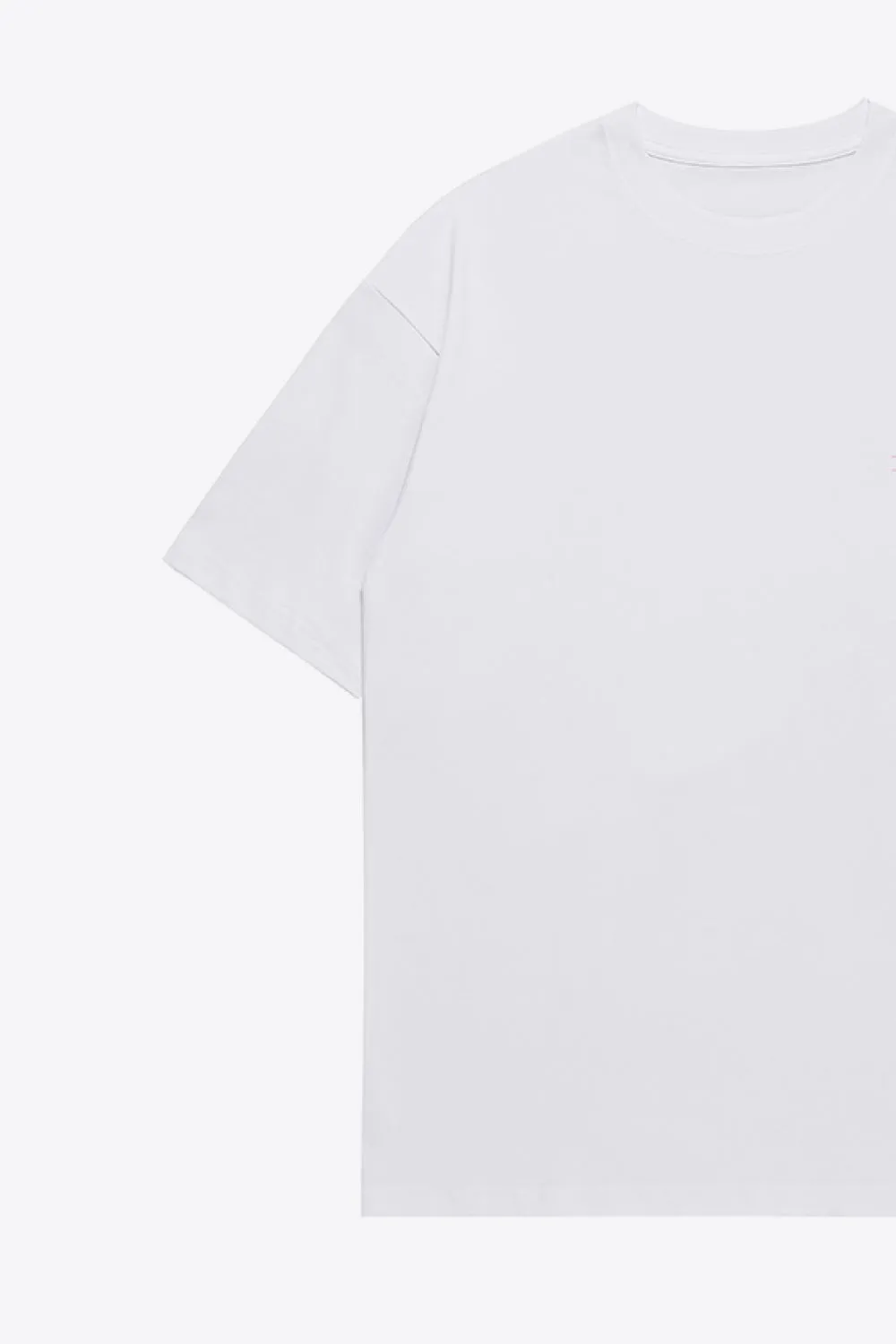 Graphic Dropped Shoulder Cotton T-Shirt