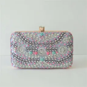 Grey Sahiba Bridal Clutch