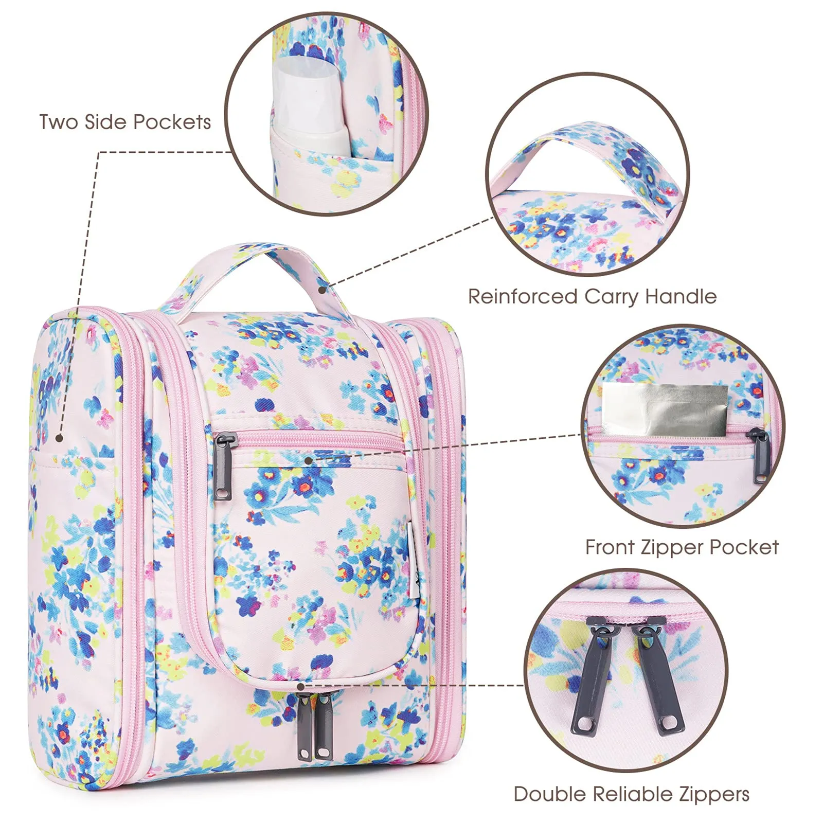 Hanging Travel Toiletry Cosmetic Bag for Women and Men (NW5026)