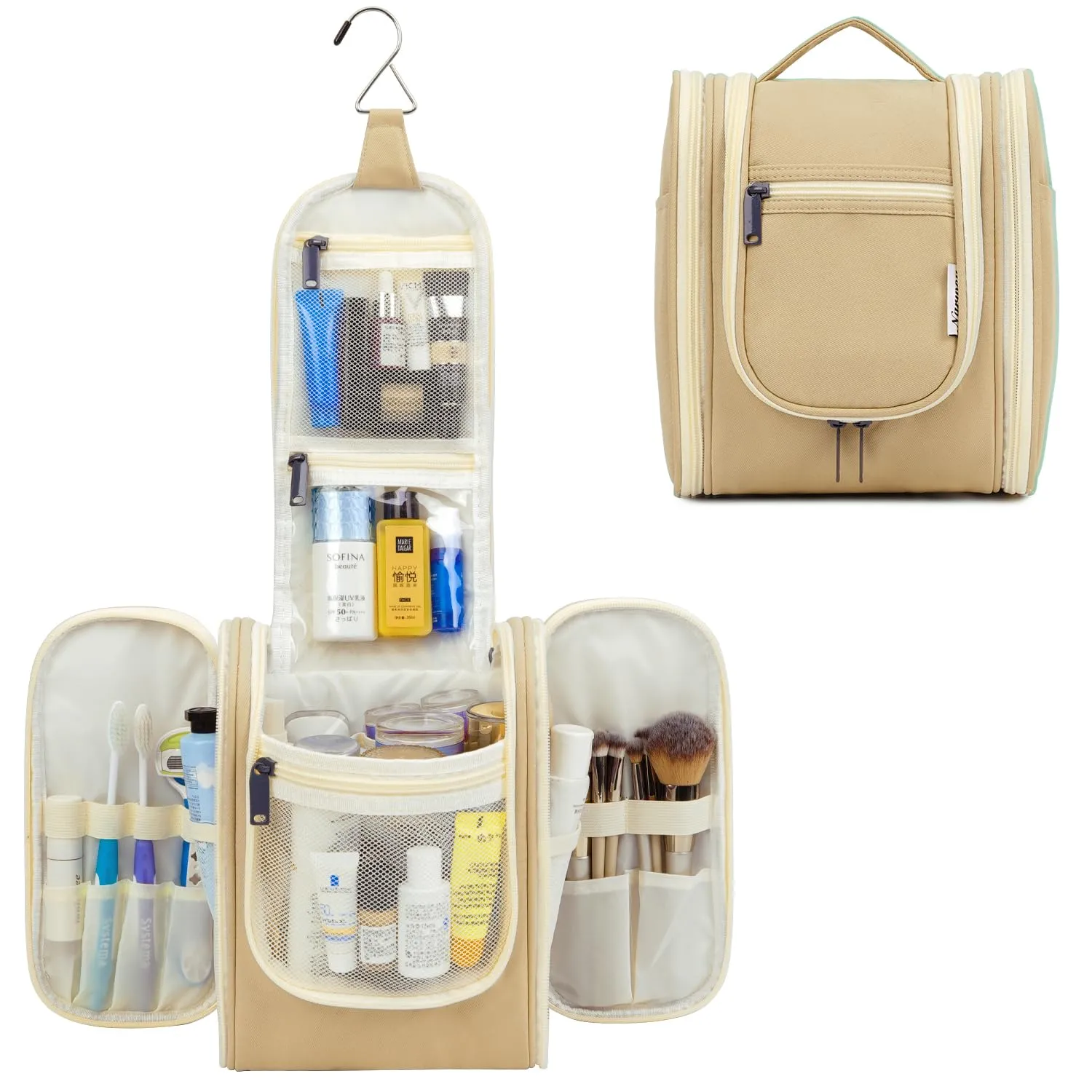 Hanging Travel Toiletry Cosmetic Bag for Women and Men (NW5026)