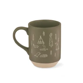 Happy Camper Stoneware Mug