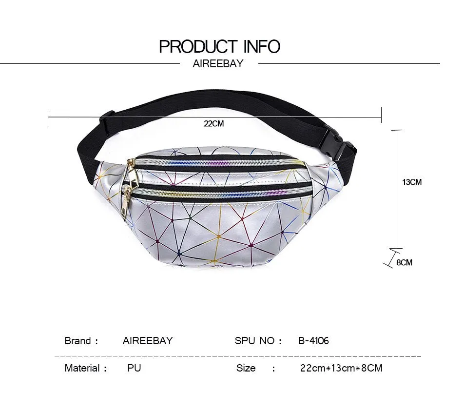 Holographic Waist Bag