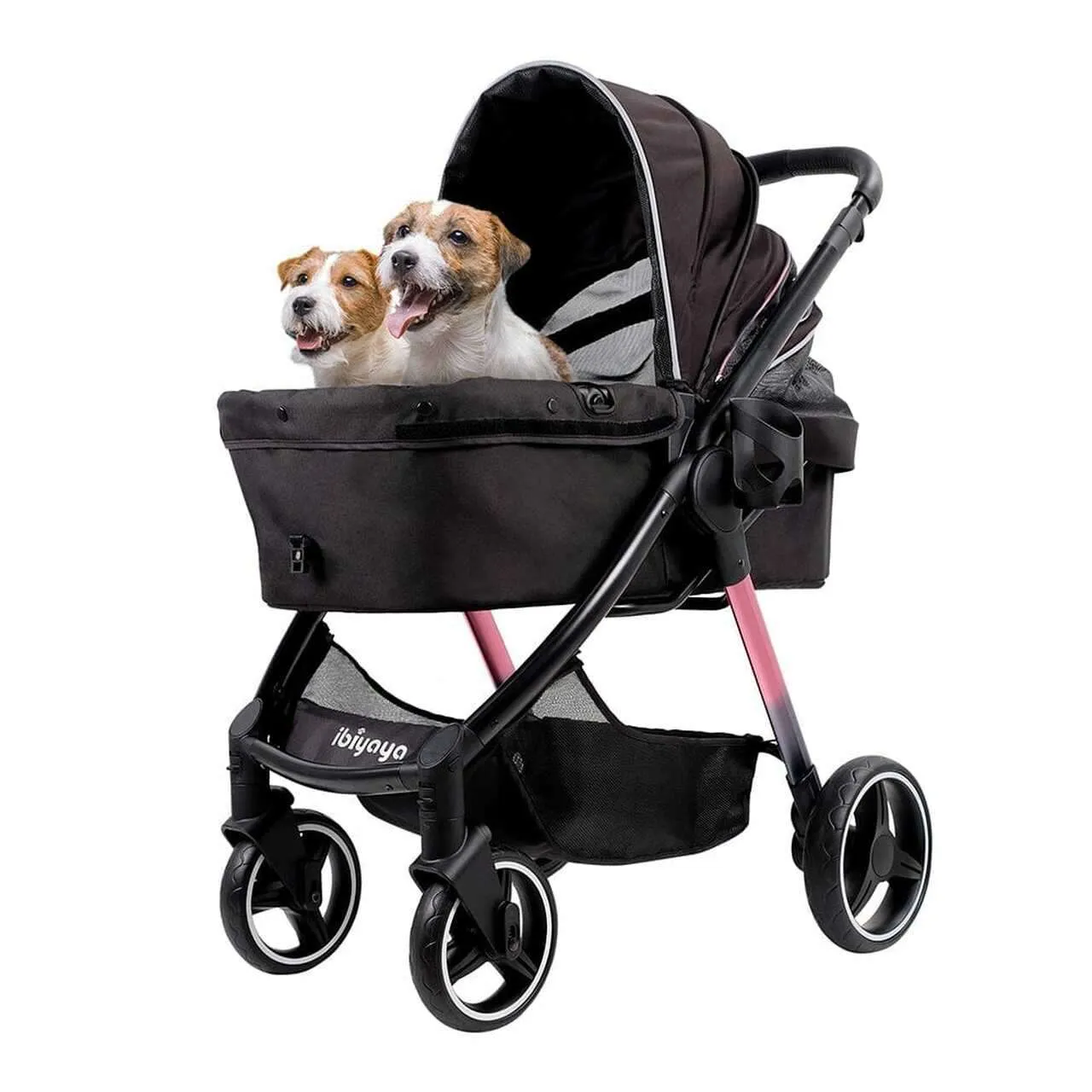 Ibiyaya Retro Luxe Large Pet Stroller