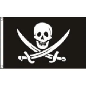 Jack Rackham Calico Jack flag 5ft x 3ft