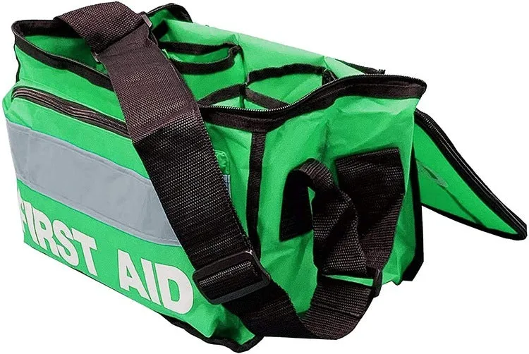 JFA Green Haversack Emergency First Aid Bag - Empty