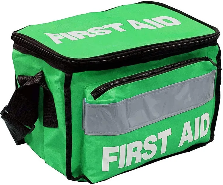 JFA Green Haversack Emergency First Aid Bag - Empty