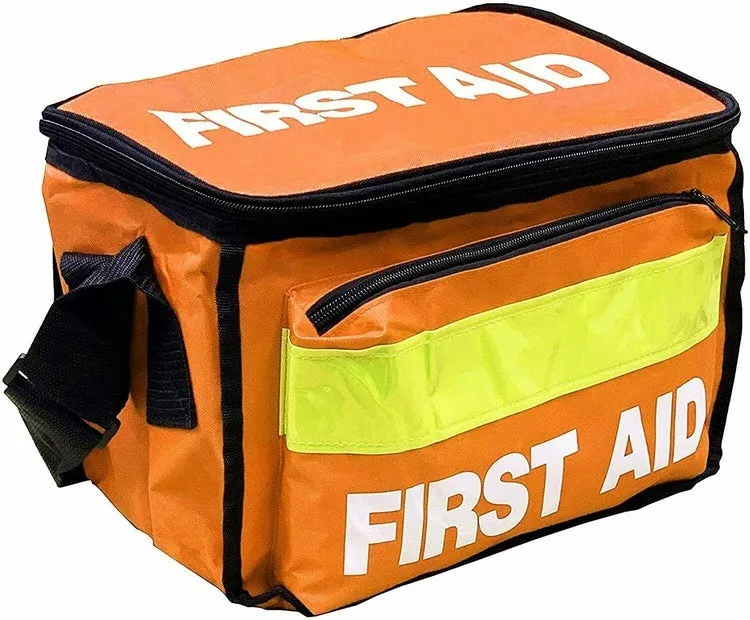 JFA Orange Haversack Emergency First Aid Bag - Empty