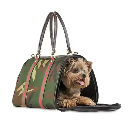 JL Duffel Camouflage Dog Carrier