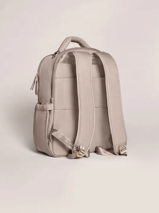 JuJuBe Classic Backpack Diaper Bag - Taupe