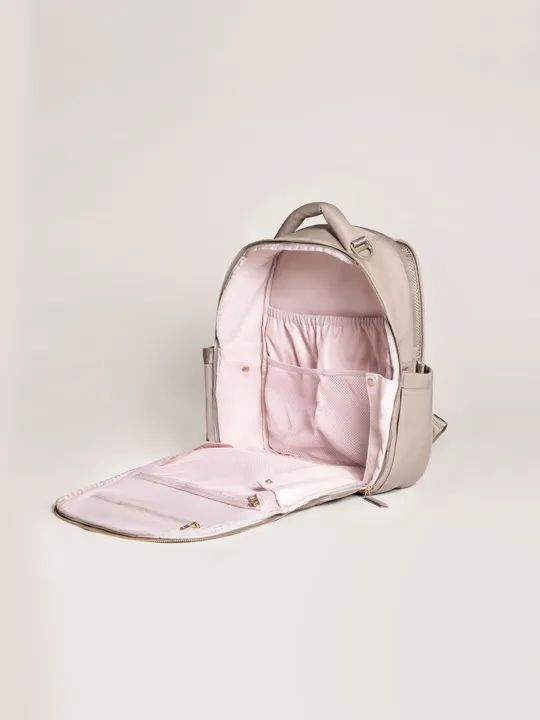 JuJuBe Classic Backpack Diaper Bag - Taupe