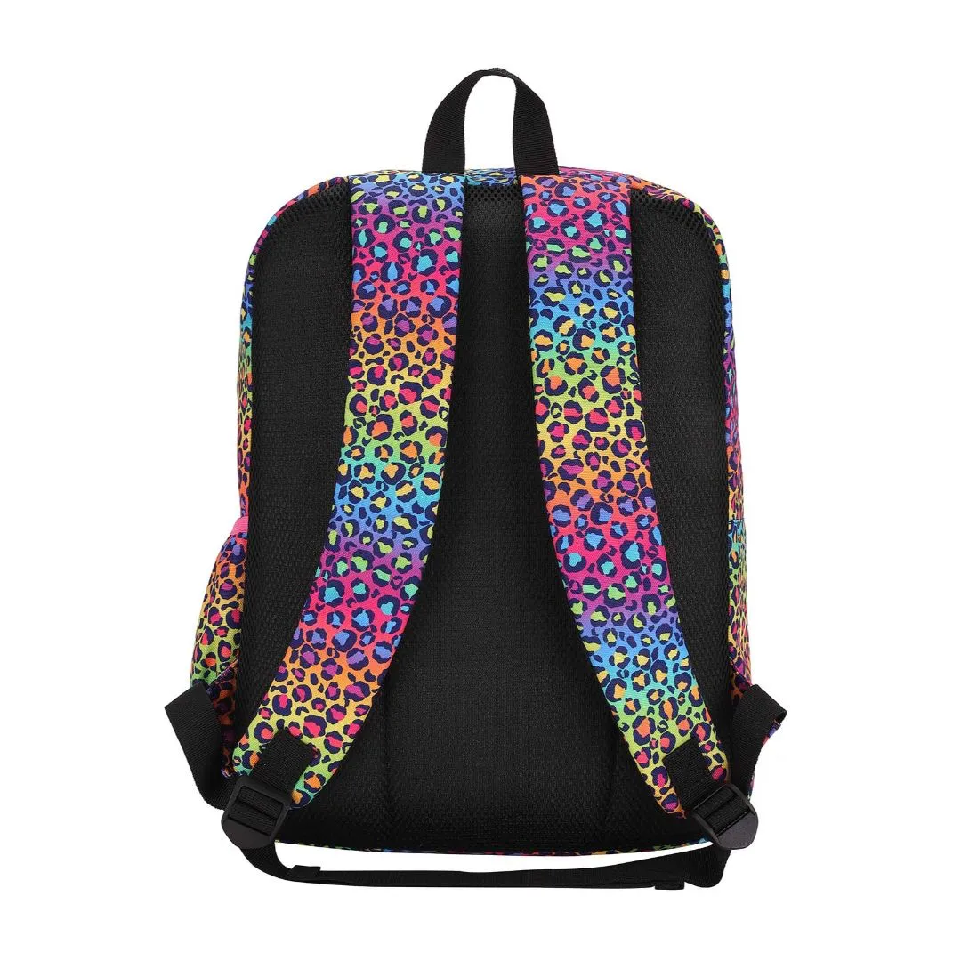 Junior Student Rainbow Leopard Backpack