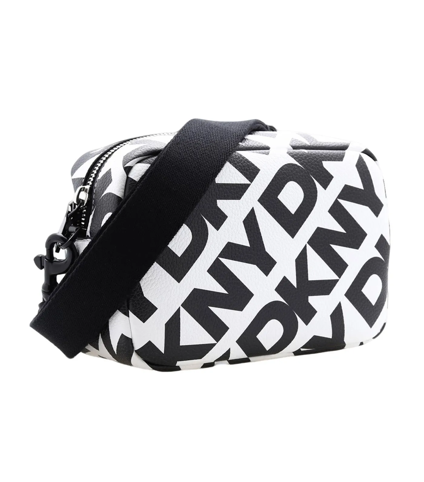 Kenza Camera Bag Black/White