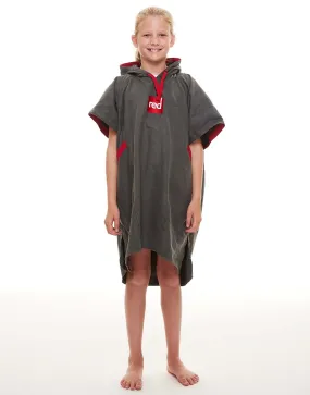 Kids Quick Dry Microfibre Changing Robe - Grey