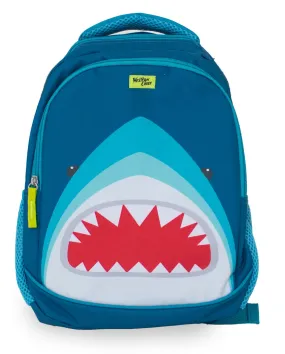 Kids Shark Mini Backpack - Blue