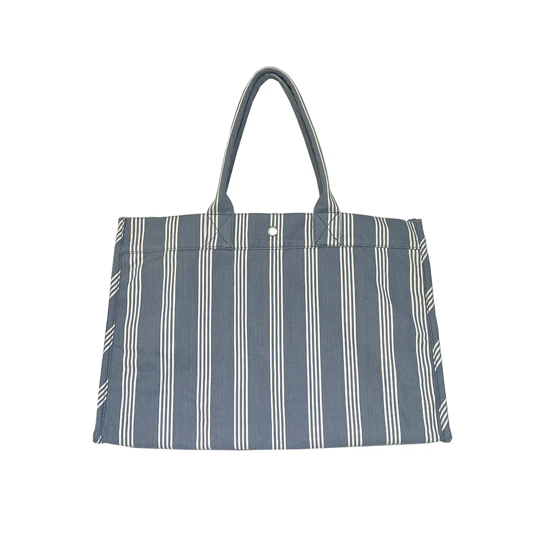 Koala Basics: East West Bag - Blue Ticking Stripes