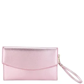 Ladies Flat Envelope Clutch Evening Wristlet