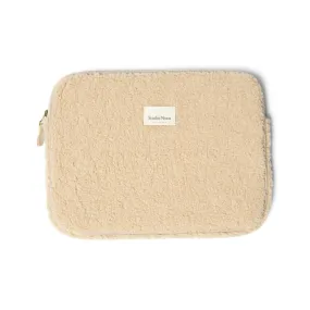 Laptop Sleeve "Ecru Teddy", 13 Zoll