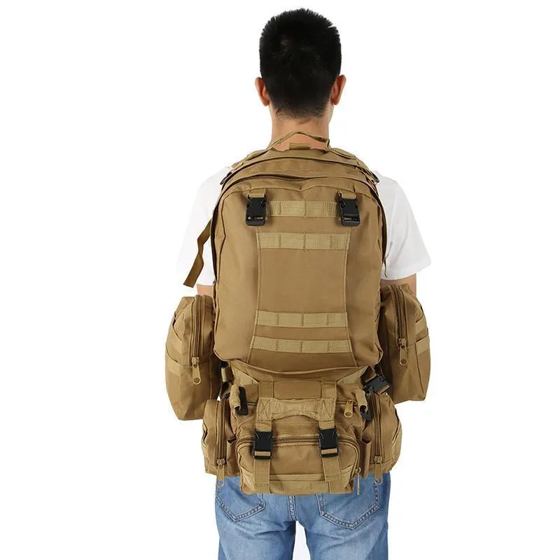 Large Military Style Outdoor-50L Backpack