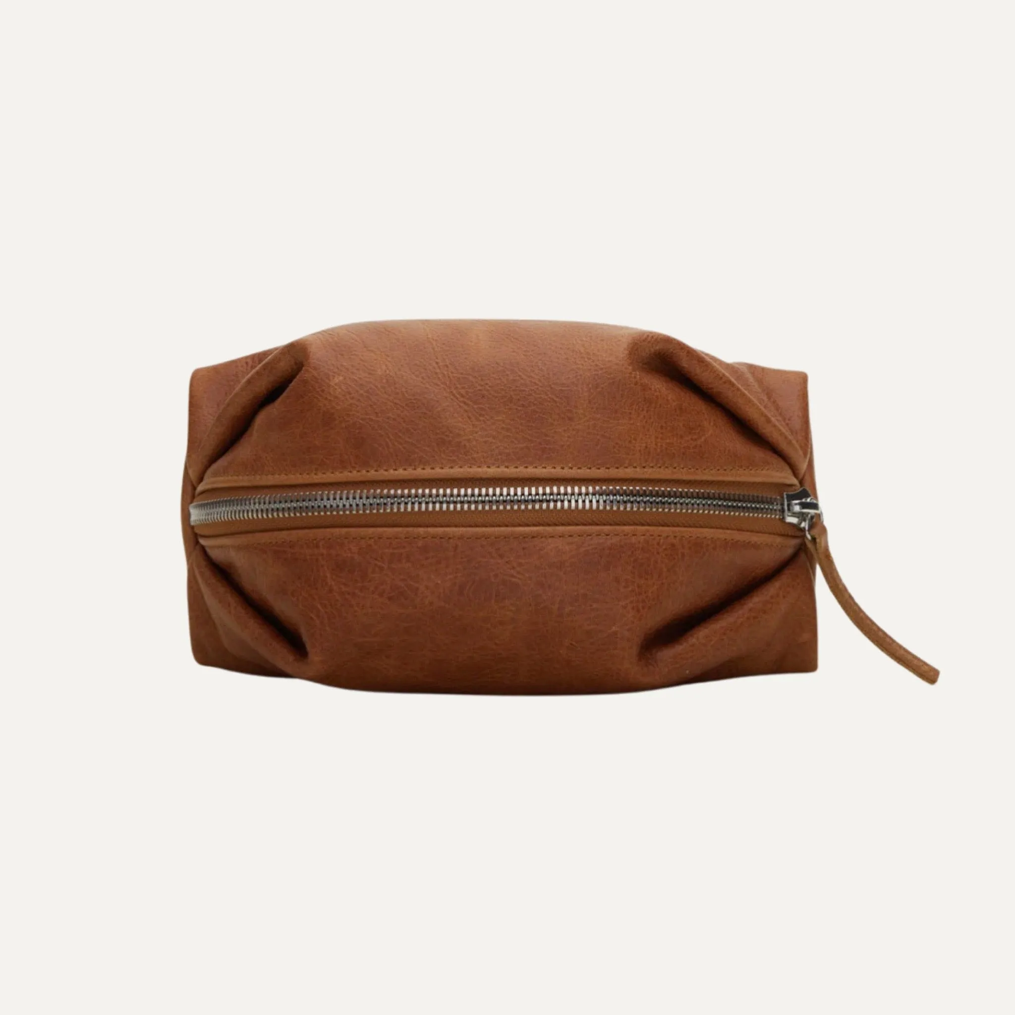 Large Travel Pouch | Cognac "The Cooper"