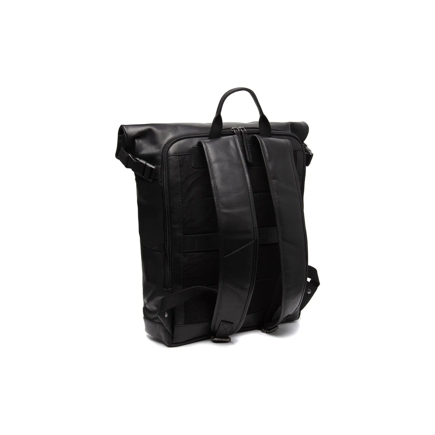 Leather Backpack Black Liverpool