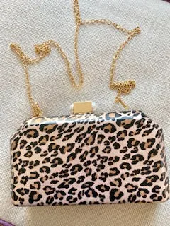 Leopard Clutch Purse