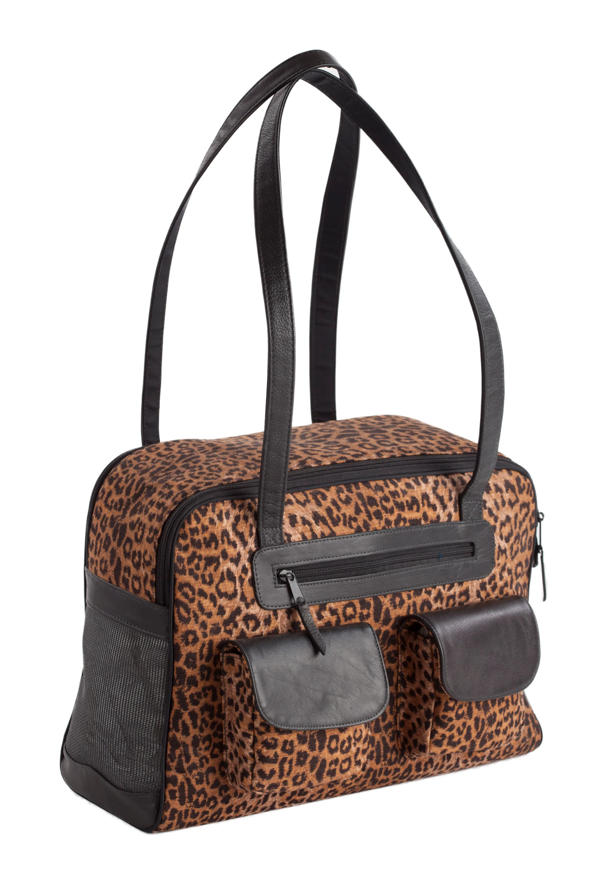 Leopard Coton Carrier Bag