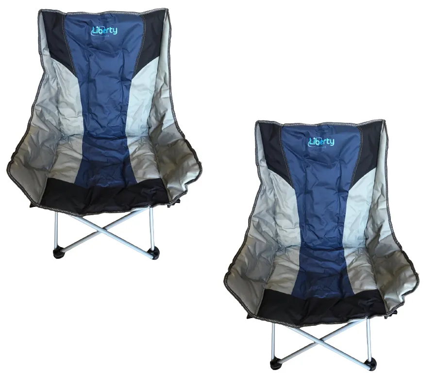 Liberty Comfort Camping Chair - Blue