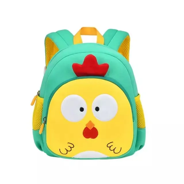 Little Hen Cartoon Design Playschool / Kindergarten Backpack