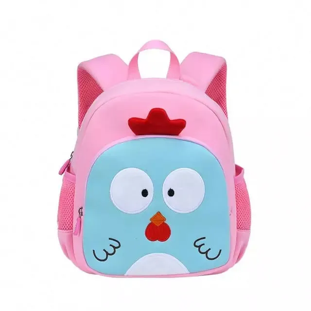 Little Hen Cartoon Design Playschool / Kindergarten Backpack