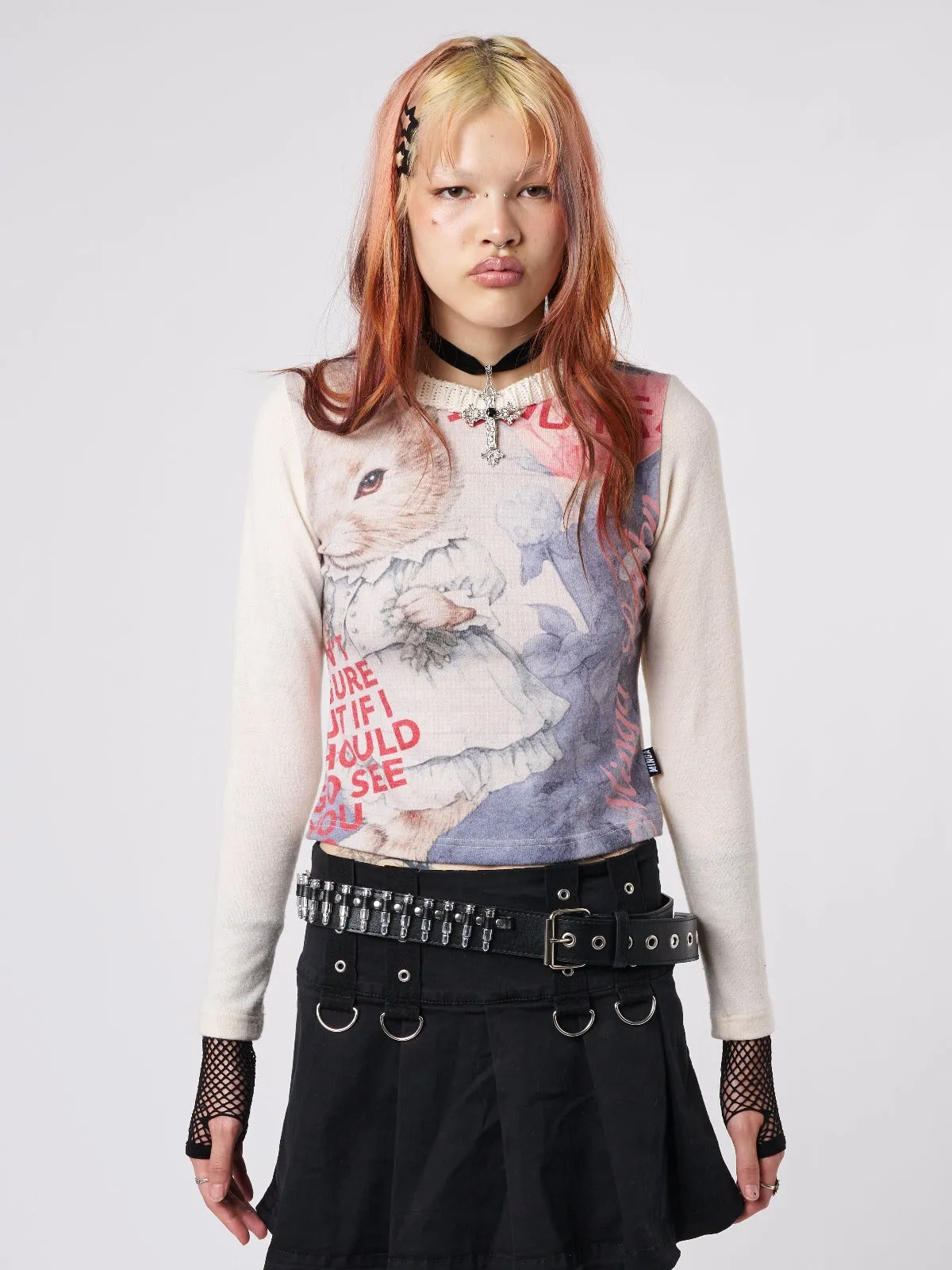 Main Character Rabbit Graphic Top