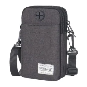 Men Women Waterproof Messenger Shoulder Bag Waist Storage Handbag Mobile Phone Packs Sports Wallet