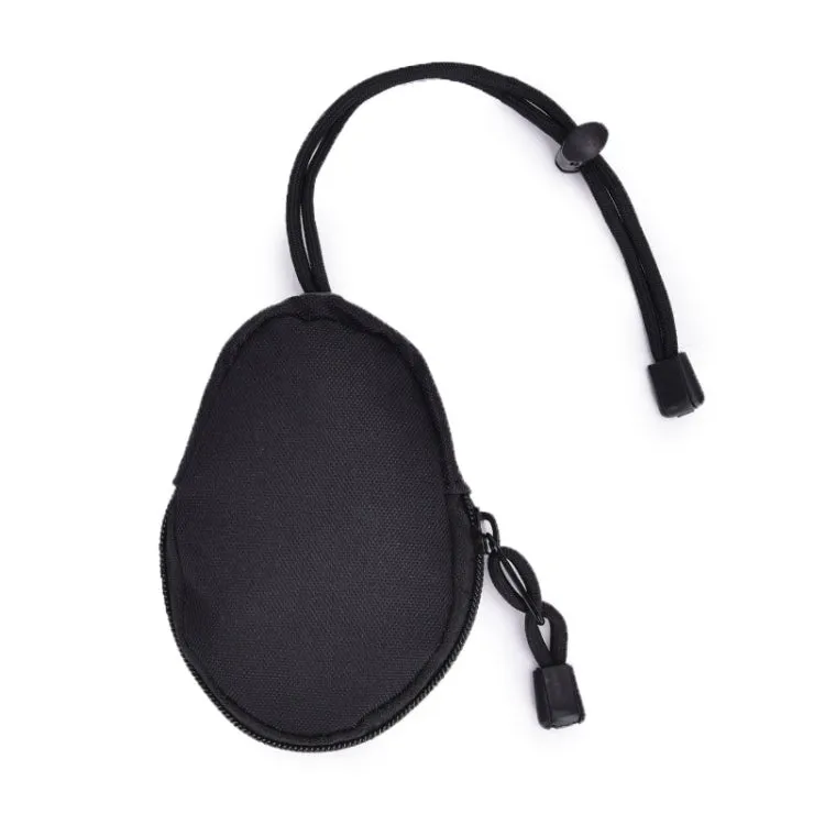 Mini Outdoor Hiking EDC Carrying Bag Key Coin Purse(Black)