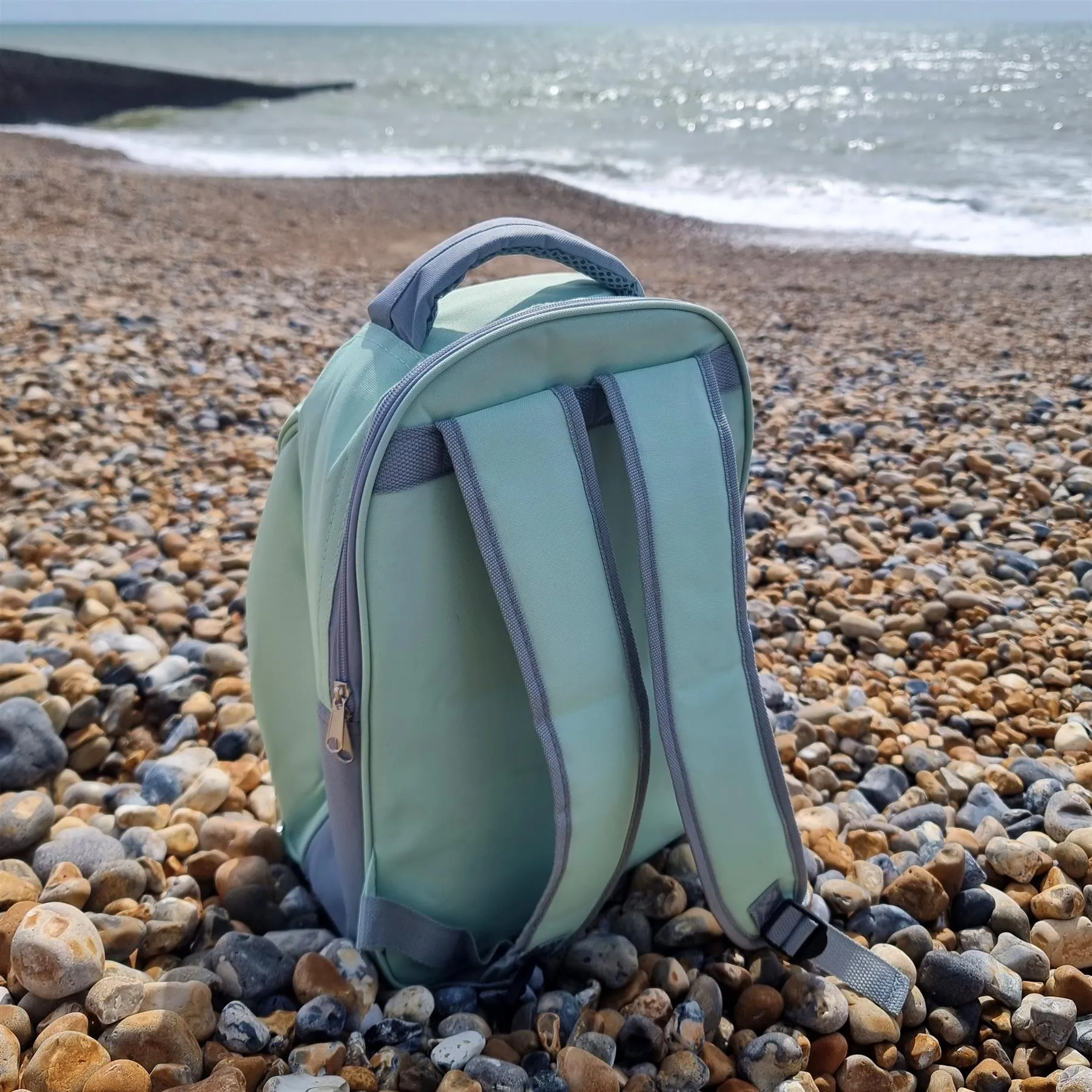 Mint Backpack With Adjustable Straps