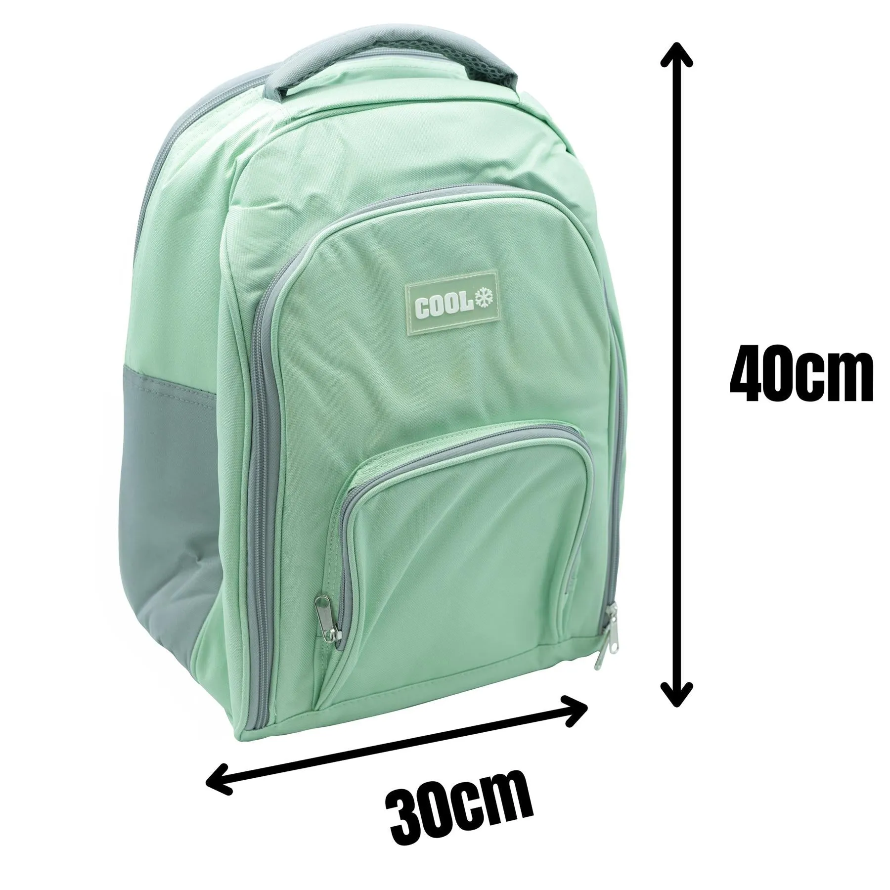 Mint Backpack With Adjustable Straps