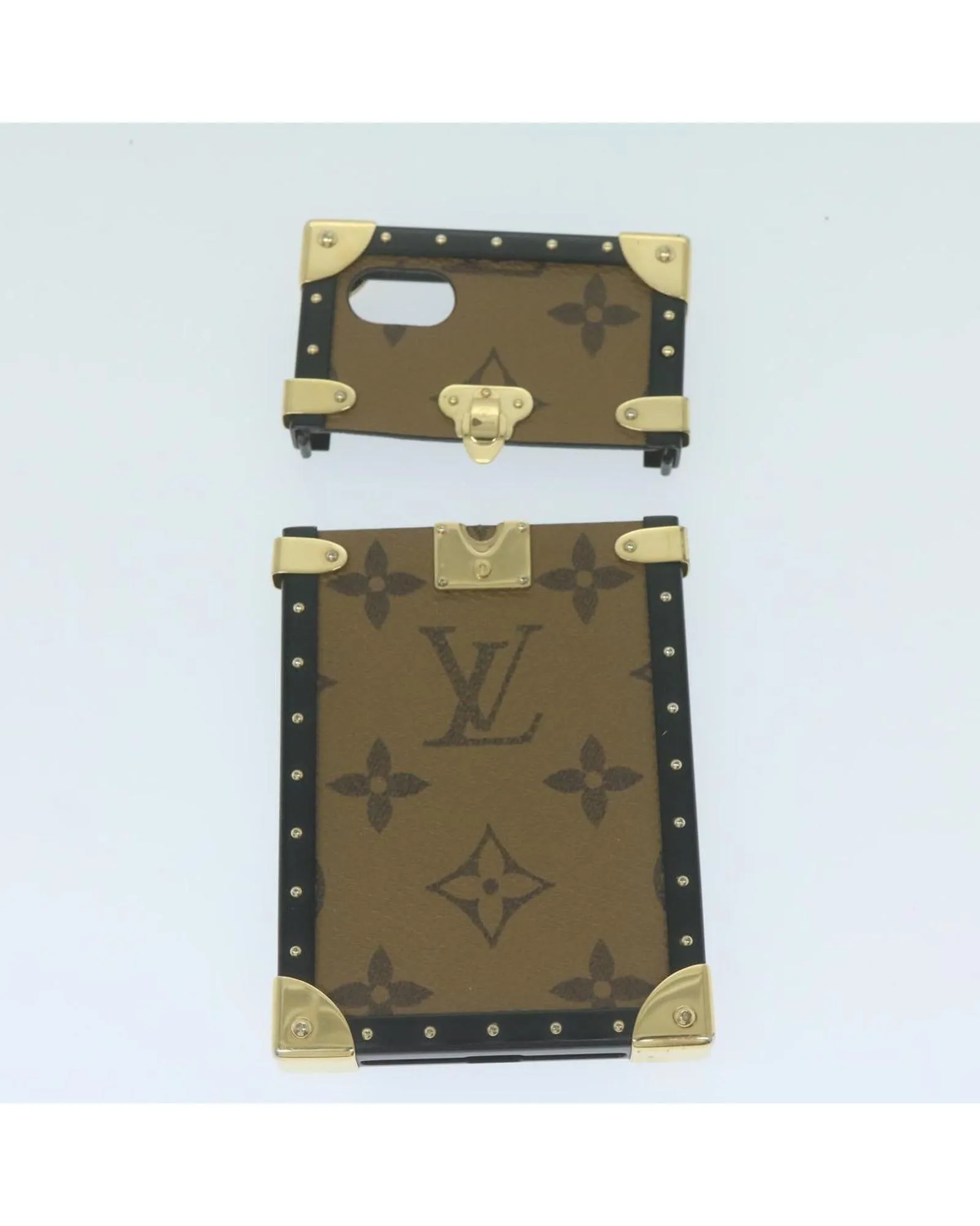 Monogram Reverse iPhoneX/Xs Case Set with Authenticity - Italy