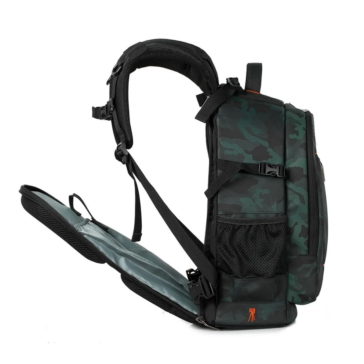 Multifunctional Large DSLR Camera Backpack 25L for Outdoor Travel Photography 31*24*46cm