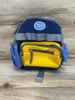 NEW Mibasies Toddler Backpack Blue/Yellow