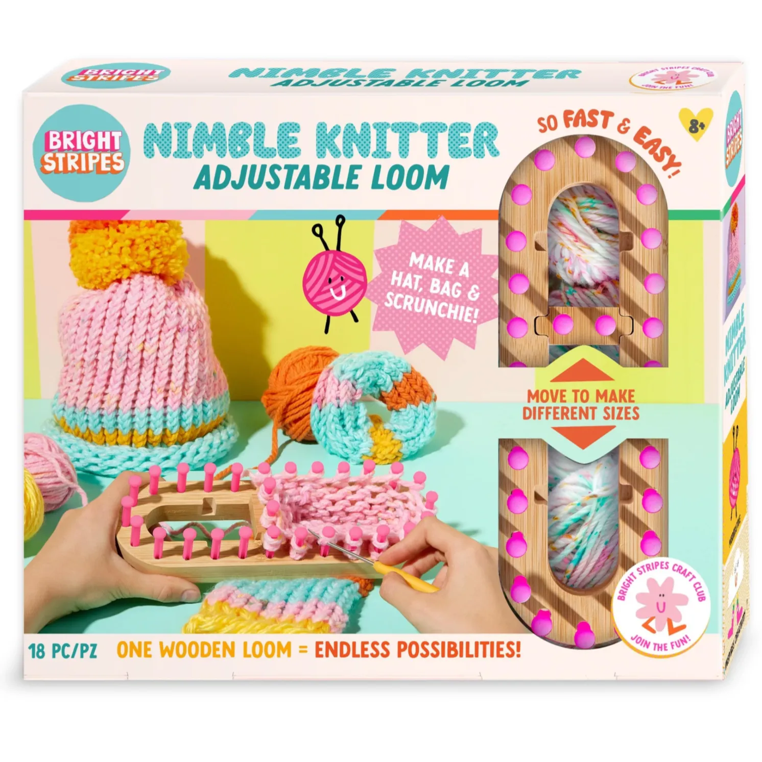 Nimble Knitter Adjustable Loom