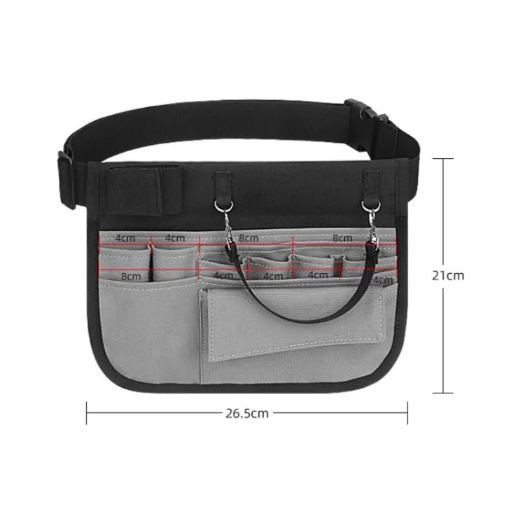 Nurse Bag Multi-Tool Storage Waist Bag(Grey)