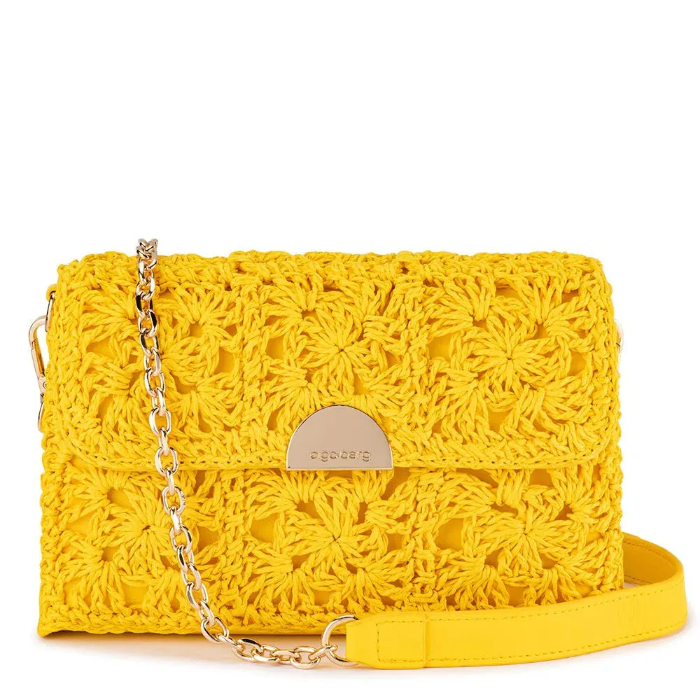 OB6476 MILLIE CROCHETTED SHOULDER BAG