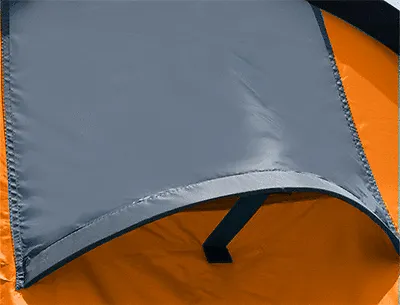 One Touch Easy Set Up Pop Up Instant 2 Person Tent UV Protect Antomatic - orange