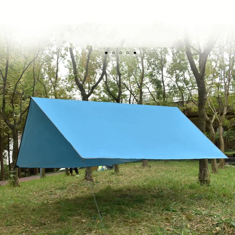 Outdoor Camping Supplies Multifunctional Camping Sunshade Waterproof And Moisture-Proof Mat Ultra-Light Sky,Size: 300 x 300cm (Army Green)