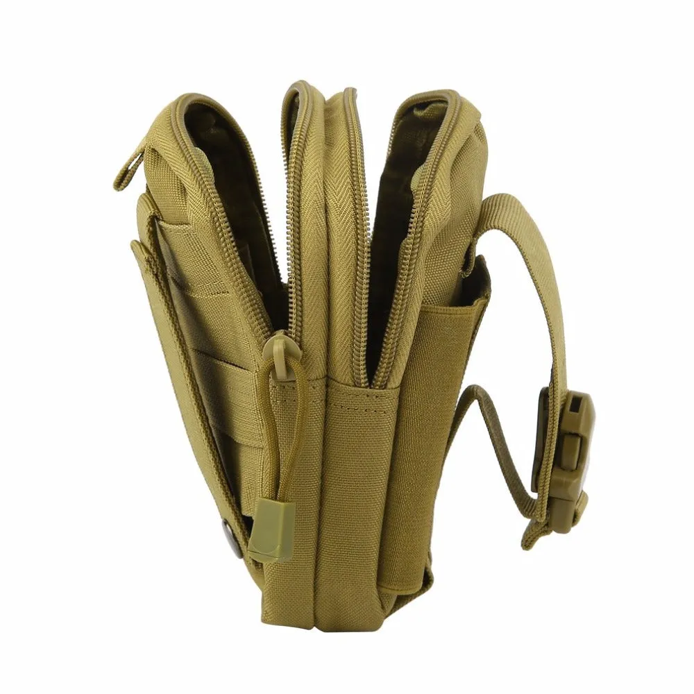 Outdoor Military Tactical Waist Belt Camping Climbing Bag