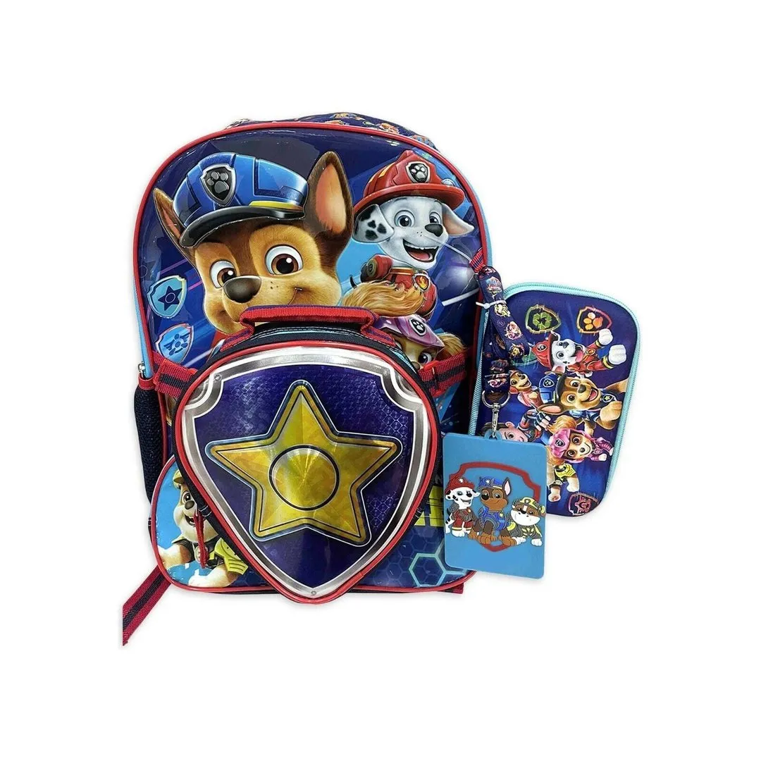 Paw Patrol 4 pc Large Backpack