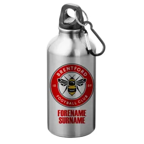 Personalised Brentford FC Crest Water Bottle