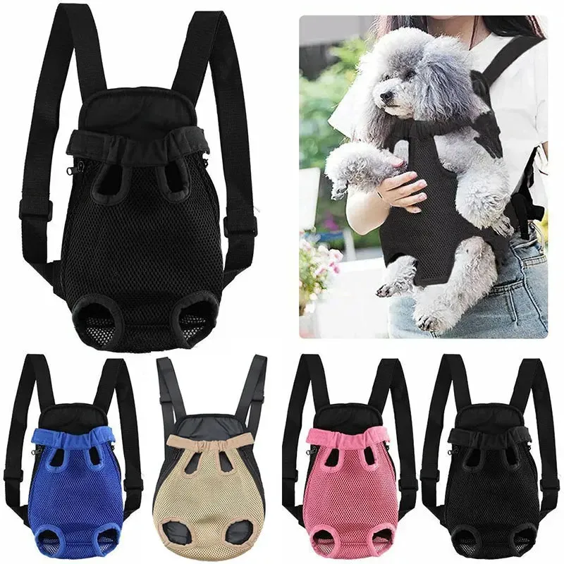 Pet Carrier Backpack with Breathable Mesh for Small Dogs or Cats